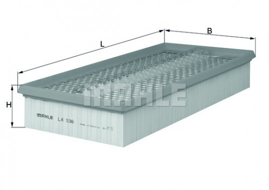 KNECHT Воздушный фильтр KNECHT LX536 - Картинка 1