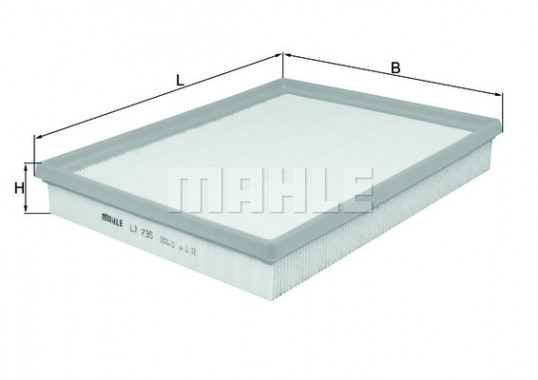 KNECHT Воздушный фильтр KNECHT LX735 - Картинка 1