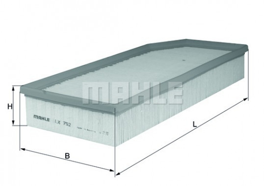 KNECHT Воздушный фильтр KNECHT LX752 - Картинка 1