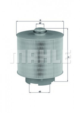 KNECHT Воздушный фильтр KNECHT LX10061D - Картинка 1