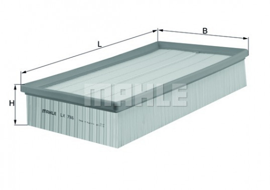 KNECHT Воздушный фильтр KNECHT LX786 - Картинка 1