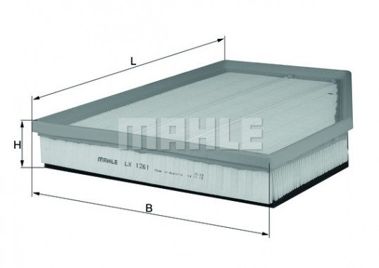 KNECHT Воздушный фильтр KNECHT LX1261 - Картинка 1