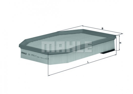 KNECHT Воздушный фильтр KNECHT LX17411 - Картинка 1