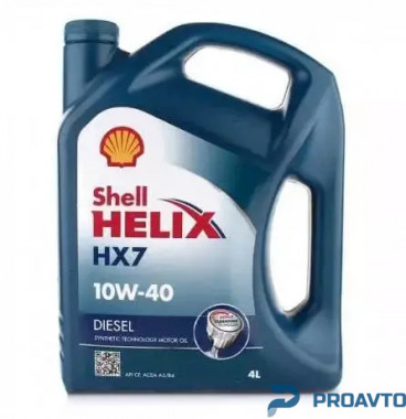 Shell Масло моторное Shell Helix HX7 Diesel 10W-40, 4л, 550046310 - Картинка 1
