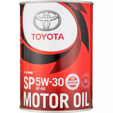 Toyota Масло моторное Toyota 5W-30 SP/GF-6A, 1л, 0888013706 - Картинка 1